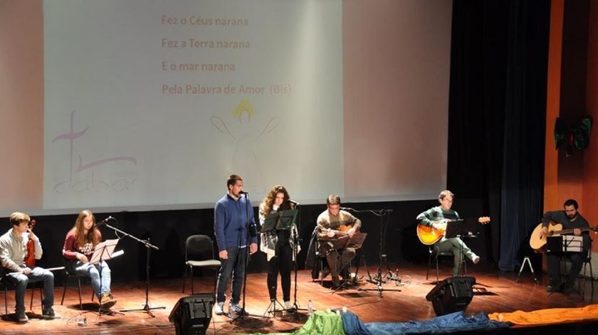 DABAR, banda de música cristã de Vila Real. Foto: DR