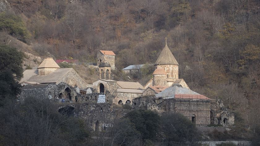 O mosteiro Dadivank, em Karvachar/Kalbajar, Nagorno-Karabakh. Stanislav Krasilnikov/TASS