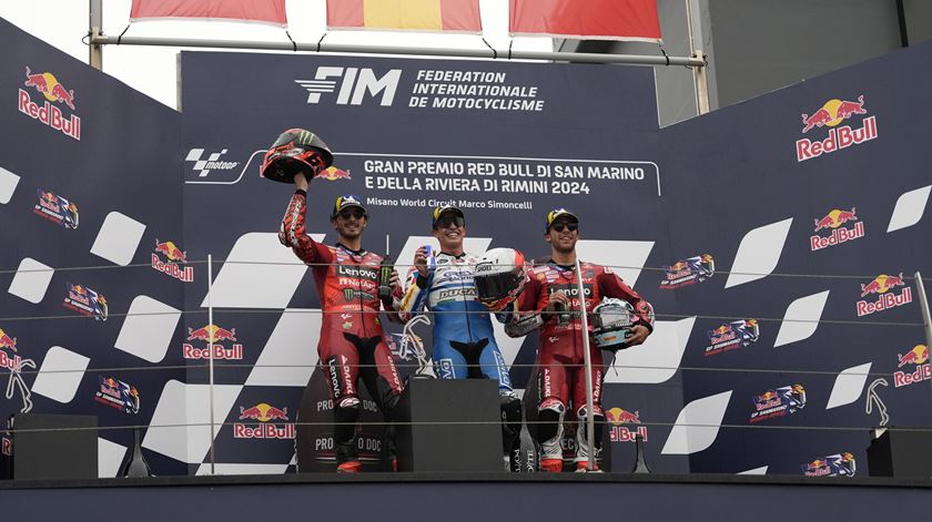 Moto GP. Marc Márquez ganha em San Marino, Oliveira faz 11.º Moto GP. Marc Márquez ganha em San Marino, Oliveira faz 11.º