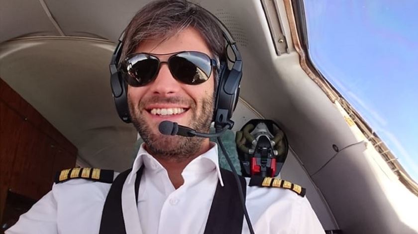 David Marle, piloto que continuou a trabalhar durante a pandemia. Foto: DM