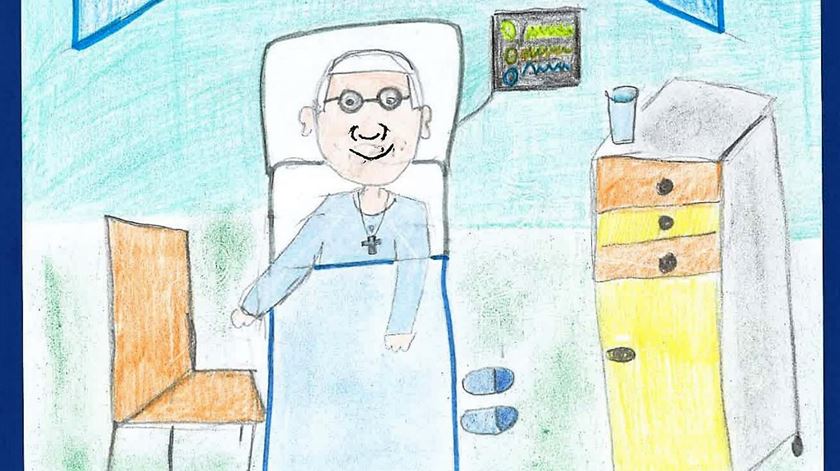 Crianças hospitalizadas escrevem ao Papa. “Não tenhas medo, estamos contigo!”