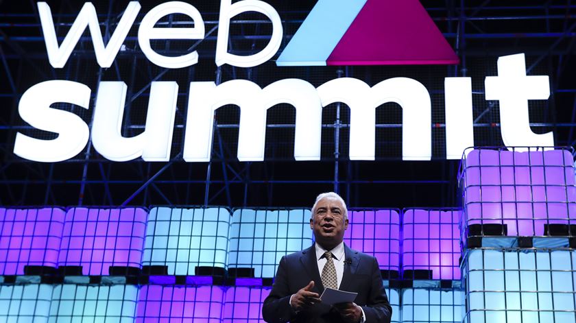 António Costa na abertura da Web Summit. Foto: António Cotrim/Lusa