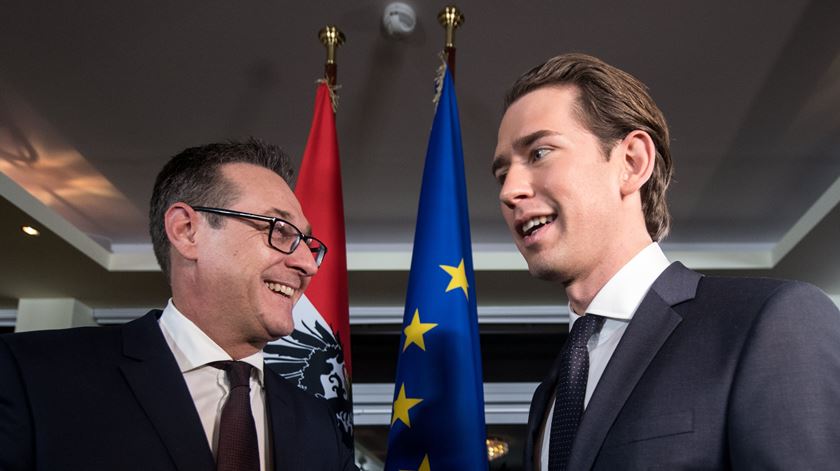 Saragoça da Matta cita a Áustria de Strache e Kurz como exemplo do resvalar das proteções de direitos humanos na Europa. Foto: Christian Bruna/EPA