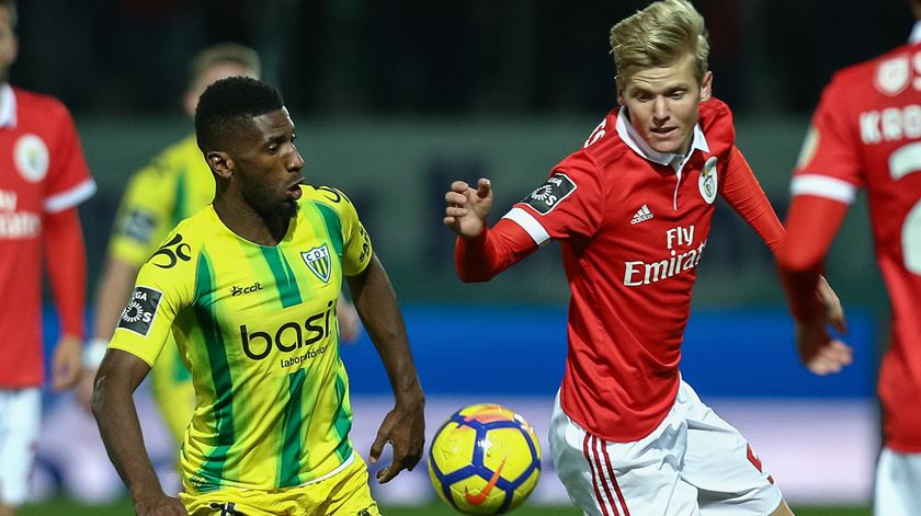 Keaton Parks chegou a jogar pela equipa principal do Benfica. Foto: Paulo Novais/Lusa Keaton Parks chegou a jogar pela equipa principal do Benfica. Foto: Paulo Novais/Lusa