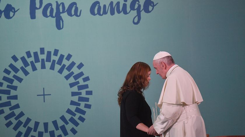 Papa visita mulheres na prisão. "Estão privadas de liberdade, mas não de dignidade"