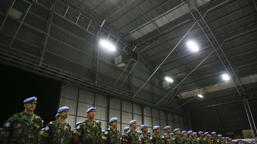 militares, portugal, missão da ONU. Foto: José Sena Goulão/ Lusa