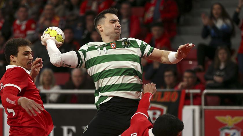 Sporting acusado de comprar jogos de andebol. Foto: Manuel de Almeida/Lusa.