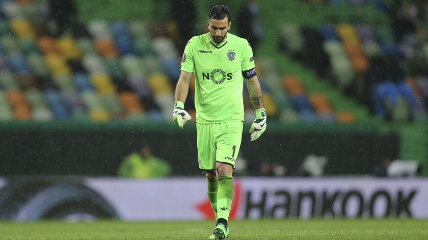 Rui Patrício, antigo jogador do Sporting. Foto: Miguel A. Lopes/Lusa