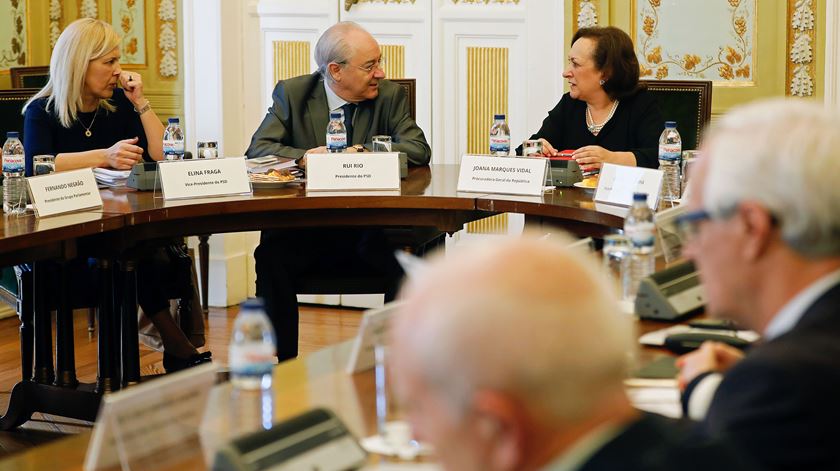 Para Rio, a questão da continuidade Joana Marque Vidal é, como já disse o Presidente da República, "um não assunto". Foto: António Pedro Santos/Lusa