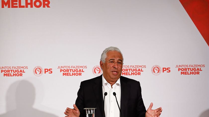 António Costa, PS. Foto: António Pedro Santos/Lusa