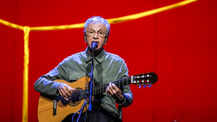 Caetano Veloso 1AGO2018 Foto: José Sena Goulão/Lusa