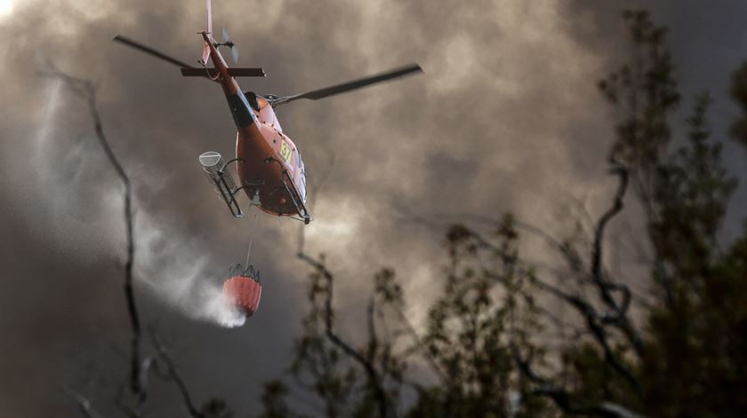 Incêndio florestal em Monchique agosto de 2018 Foto: Filipe Farinha/Lusa