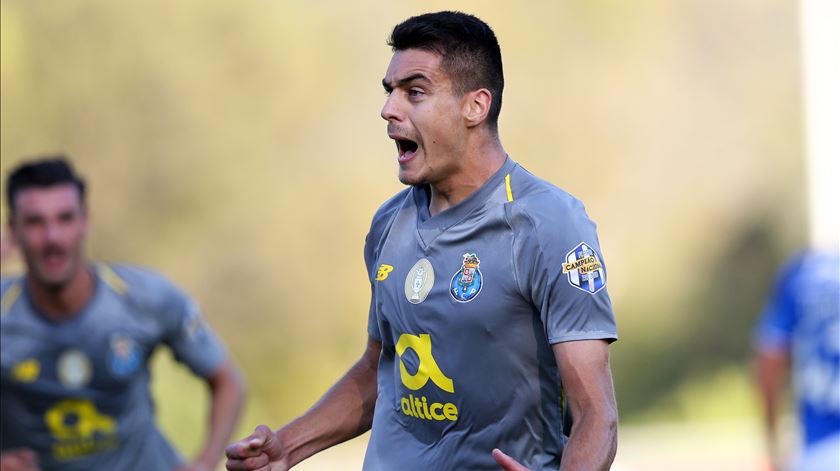 Diogo Leite tem dois golos marcados pelo FC Porto. Foto: António Cotrim/Lusa Diogo Leite tem dois golos marcados pelo FC Porto. Foto: António Cotrim/Lusa