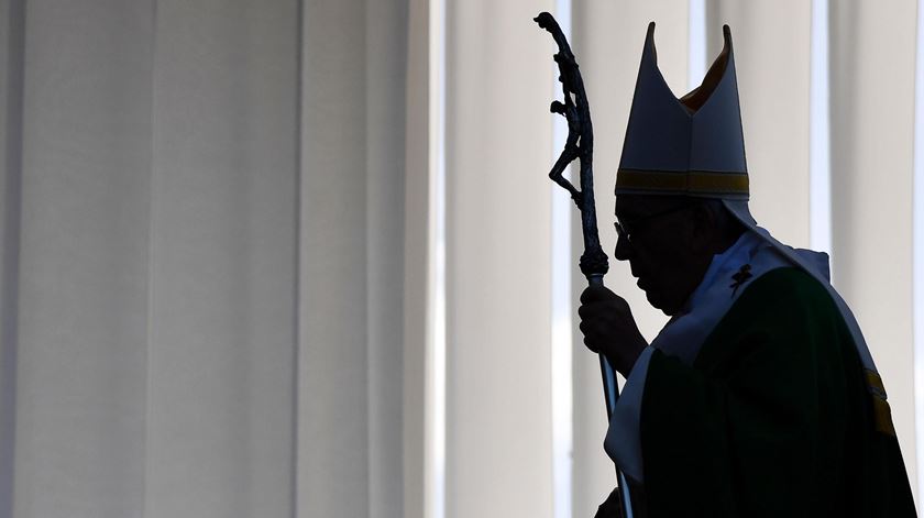 Papa em Kaunas na Lituânia. Foto: Alessandro di Meo/EPA