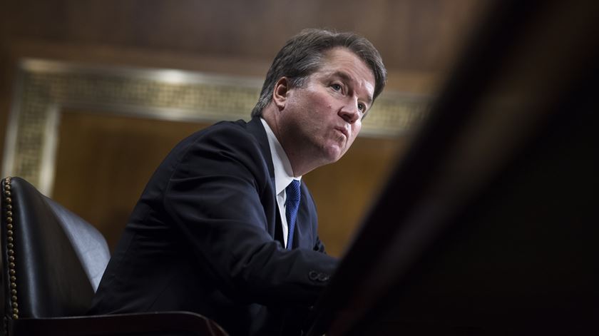 brett kavanaugh supremo tribunal estados unidos eua Foto: Tom Williams/EPA