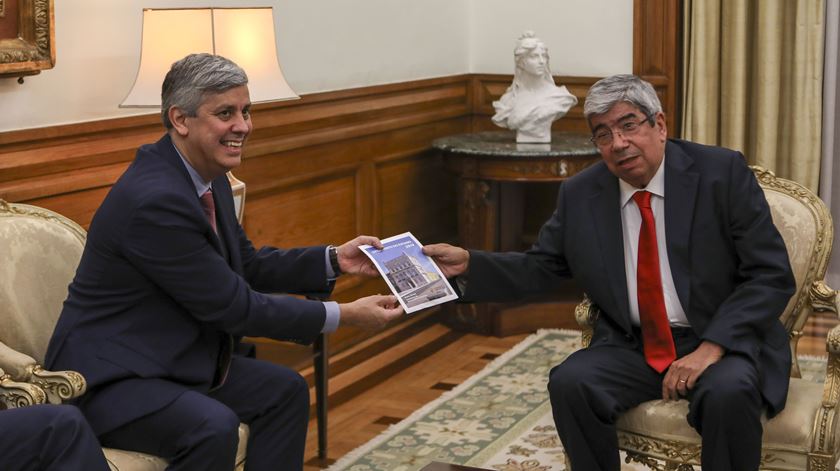 Mário Centeno entrega Orçamento 2019 Foto: Manuel de Almeida/Lusa