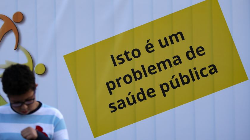 A demora na construção da nova ala pediátrica do Hospital São João tem sido motivo de vários protestos. Foto: Estela Silva/Lusa