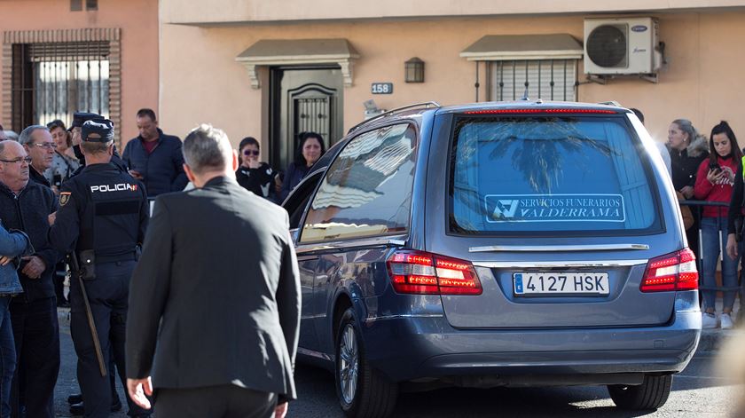 Funeral de Julen em Málaga. Foto: Daniel Perez/EPA