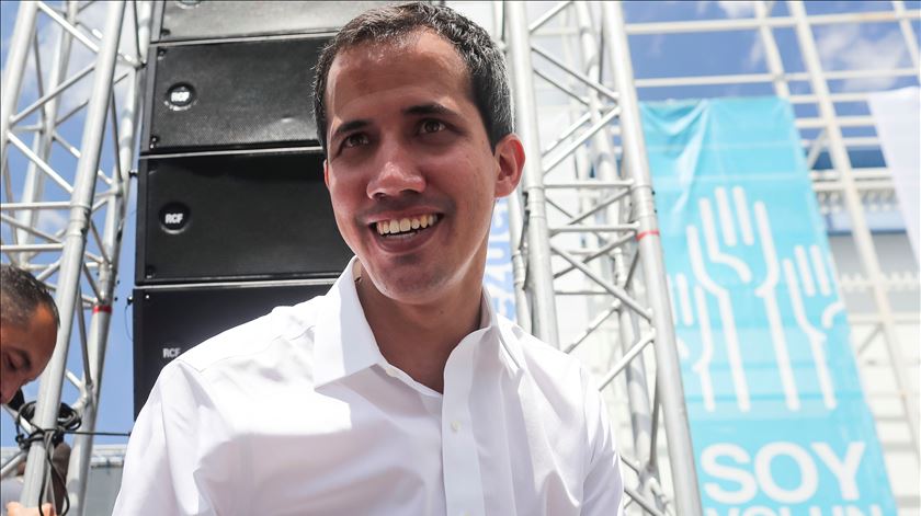 Juan Guaidó nomeou embaixador para Portugal. Foto: EPA