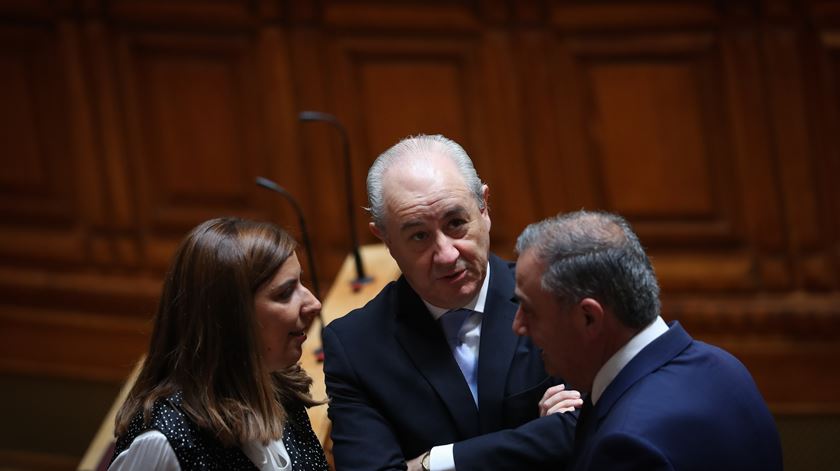 Rui Rio durante a sessão solene comemorativa dos 45 anos da Revolução de 25 de Abril na Assembleia da República Foto: António Cotrim/Lusa