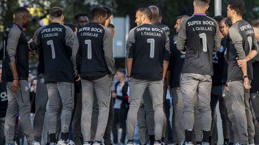 FC Porto, camisolas Casillas. Foto: Rui Farinha/EPA