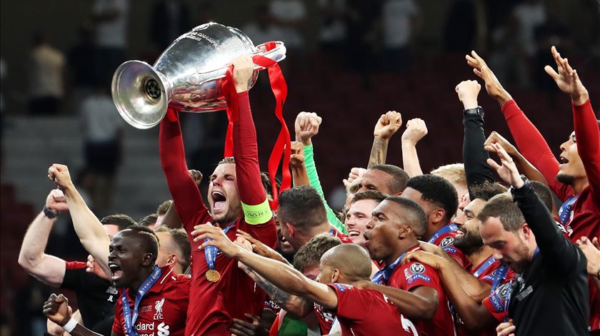 Liverpool é o detentor da Liga dos Campeões. Foto: EPA