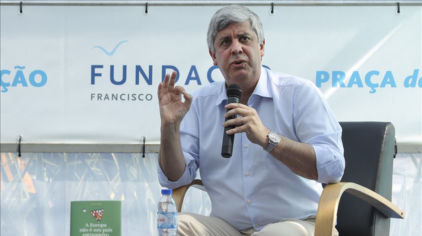 ​Mário Centeno. "Não acho nada que haja uma crise de regime"