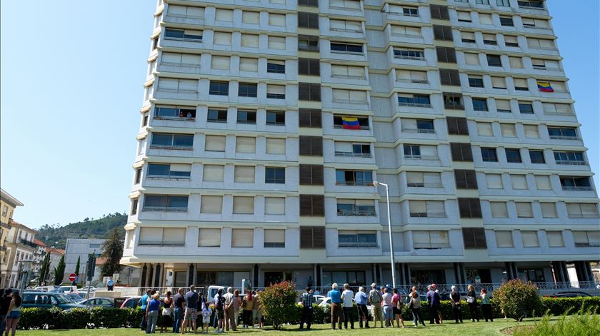 Prédio Coutinho, em Viana do Castelo. Foto: Arménio Belo/Lusa