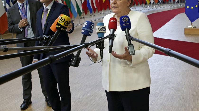 Angela Merkel. Foto: Aris Oikonomou/EPA