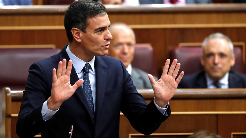 Trabalho dificultado para Sánchez, que poderá ter de voltar às urnas. Foto: Emilio Naranjo/EPA