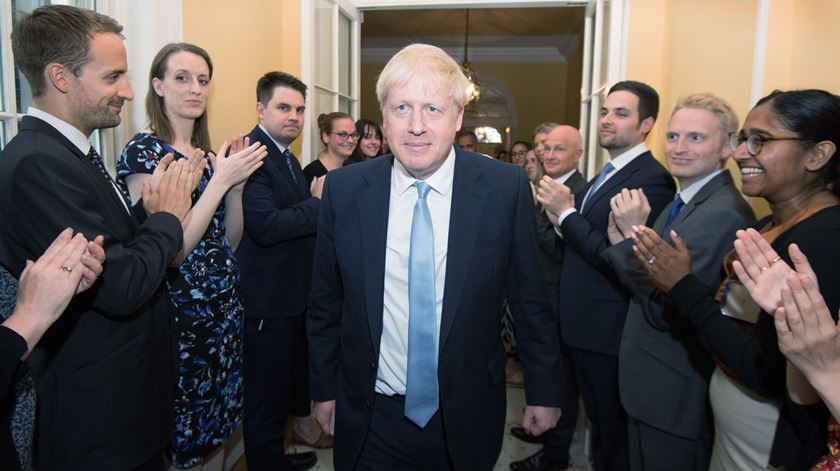 Boris Johnson tem como prioridade preparar o Reino Unido para uma eventual saída sem acordo. Foto: EPA