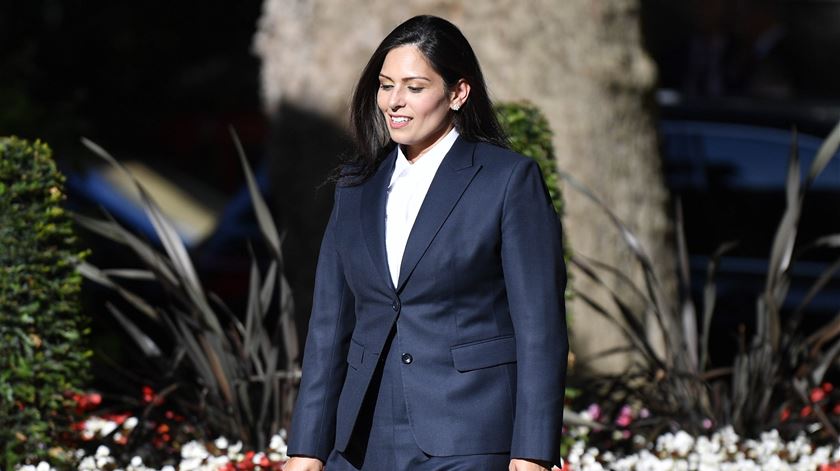 Priti Patel - Secretária de Estado britânica para os Assuntos Internos. Foto: Neil Hall/EPA