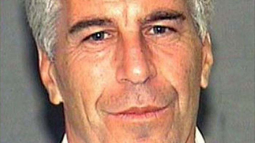 Jeffrey Epstein encontrado morto na prisão Foto: DR