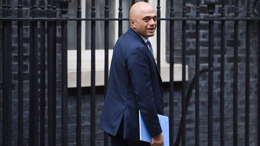 "Vamos sair da União a 31 de outubro", diz Sajid Javid Foto: Neil Hall/EPA