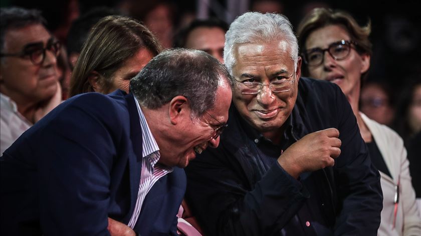 Carlos César e António Costa. Foto: Mário Cruz/Lusa