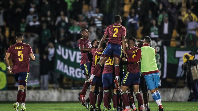 Alverca venceu o Sporting na última temporada, na terceira eliminatória da Taça de Portugal. Foto: Tiago Petinga/EPA