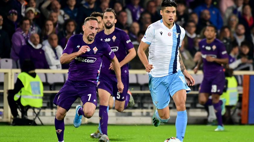 Franck Ribéry tem contrato até 2021 com a Fiorentina Foto: Claudio Giovannini/EPA Franck Ribéry tem contrato até 2021 com a Fiorentina Foto: Claudio Giovannini/EPA