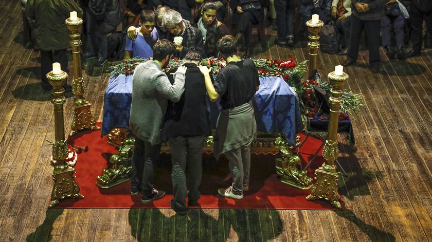 Funeral do cantautor e produtor José Mário Branco Foto: Rodrigo Antunes/Lusa