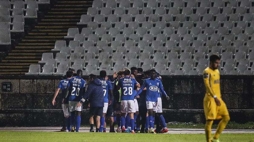 Belenenses - FCPorto golo. Foto: Mário Cruz/EPA