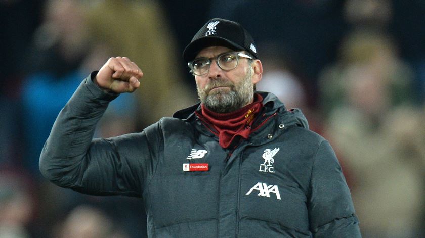 Klopp pode celebrar mais uma vitória. Foto: Peter Powell/EPA