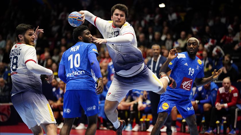 Luís Frade esteve no Europeu de andebol 2020. Foto: Ole Martin Wold/EPA Luís Frade esteve no Europeu de andebol 2020. Foto: Ole Martin Wold/EPA