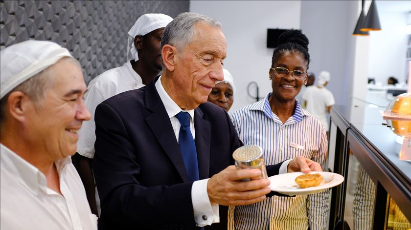 Marcelo Rebelo de Sousa em Moçambique, a dar expressão às relações bilaterais. Foto: António Silva/Lusa