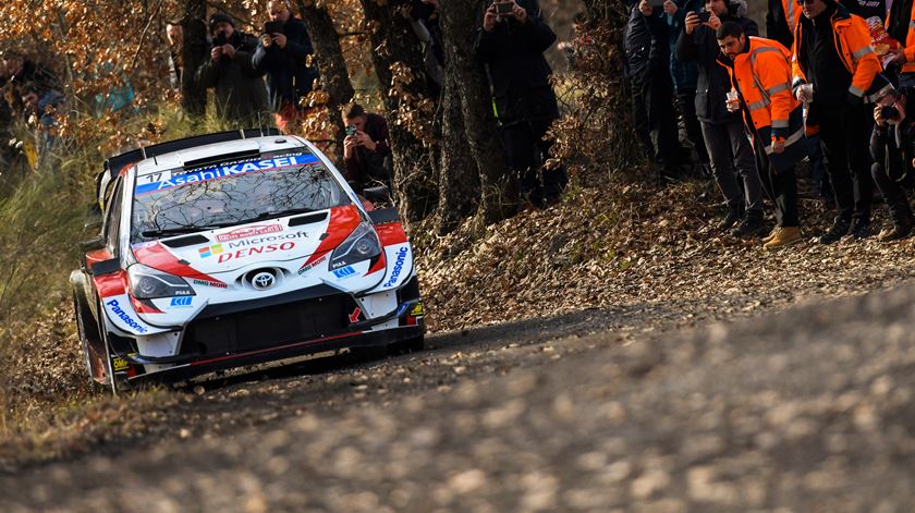 Ogier no Rali de Monte Carlo, já em 2020. Foto: EPA