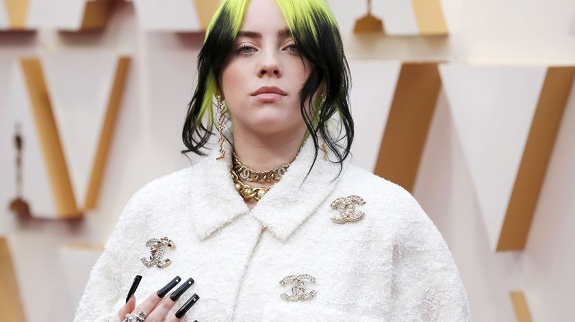 Billie Eilish nos Óscares 2020 Foto: David Swanson/EPA