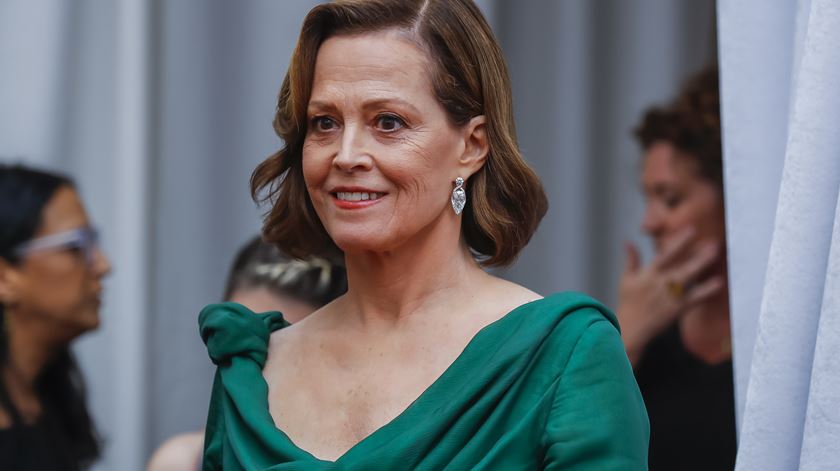 Sigourney Weaver nos Óscares 2020 Foto: David Swanson/EPA