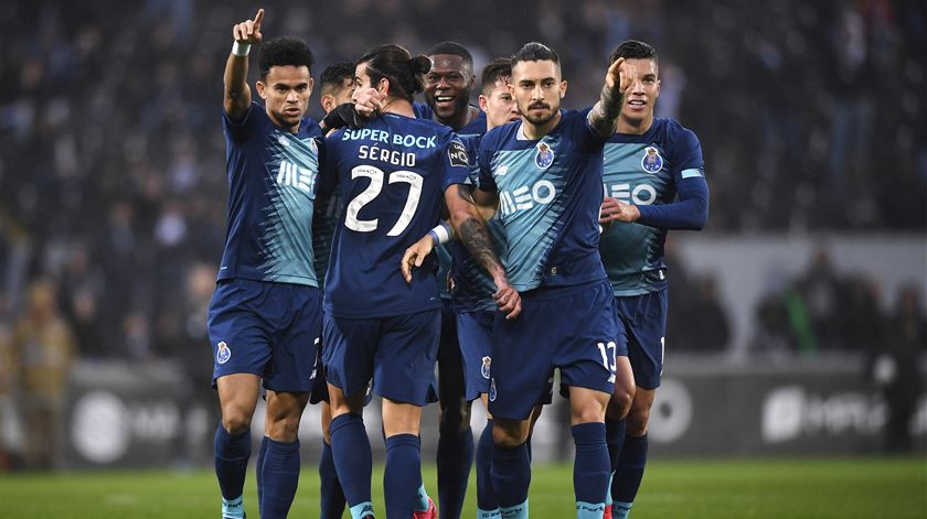 FC Porto vence em Guimarães. Foto: Hugo Delgado/EPA