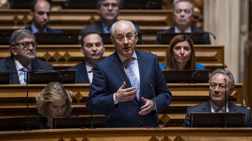 “O sr. ministro Matos Fernandes quando disse ao país que tínhamos de pagar indemnizações estava, em linguagem moderna, a faltar à verdade e, em português antigo, a mentir aos portugueses." Foto: José Sena Goulão/Lusa