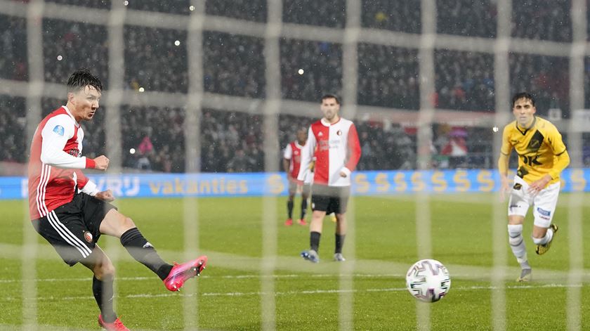 Steven Berghuis, Feyenoord. Foto: Tom Bode/EPA/ANP SPORT