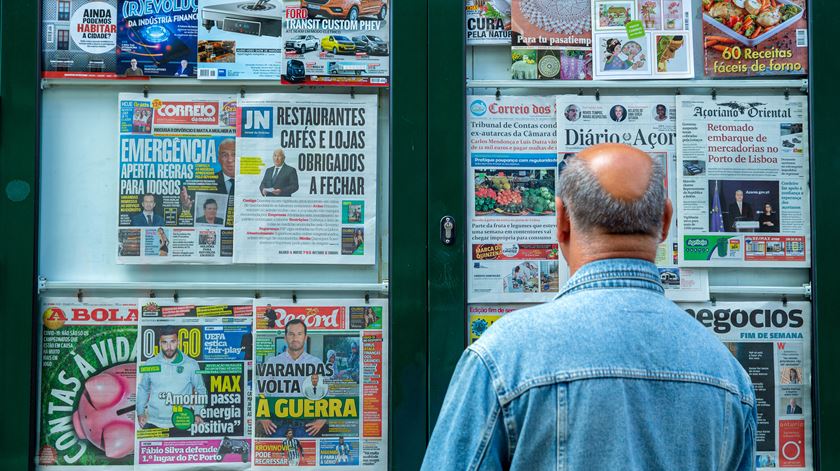 "A mudança começou", diz presidente executivo da Media Capital aos trabalhadores, um dia depois de a Cofina anunciar OPA sobre o grupo detentor da TVI. Foto: Eduardo Costa/Lusa