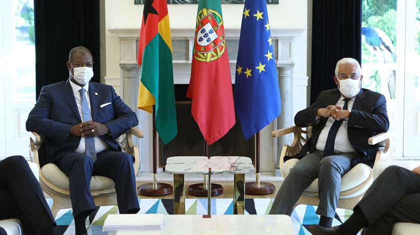 Primeiro-ministro António Costa recebe primeiro-ministro da Guiné-Bissau, Nuno Nabiam